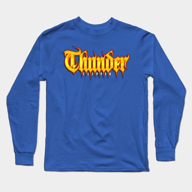 Thunder Flipper Long Sleeve T-Shirt by DRI374